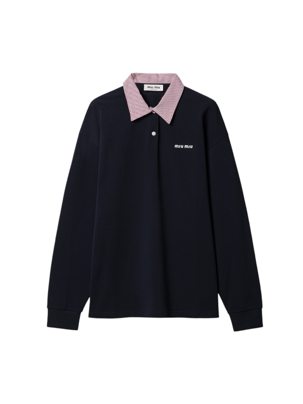 Miu Miu Cotton piqué polo shirt Size S